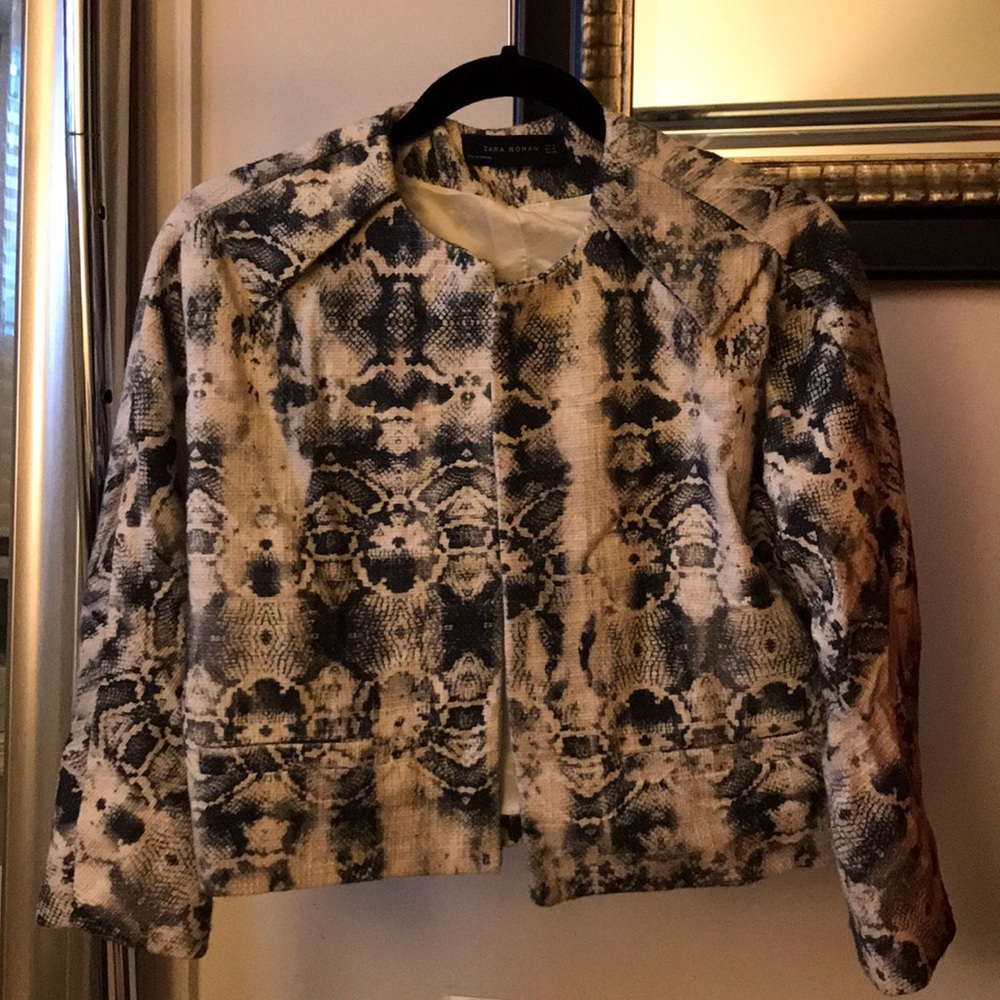 Zara Cropped Jacket